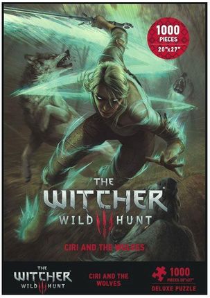 Dark Horse Witcher 3 Wild Hunt Puzzle Ciri And The Wolves