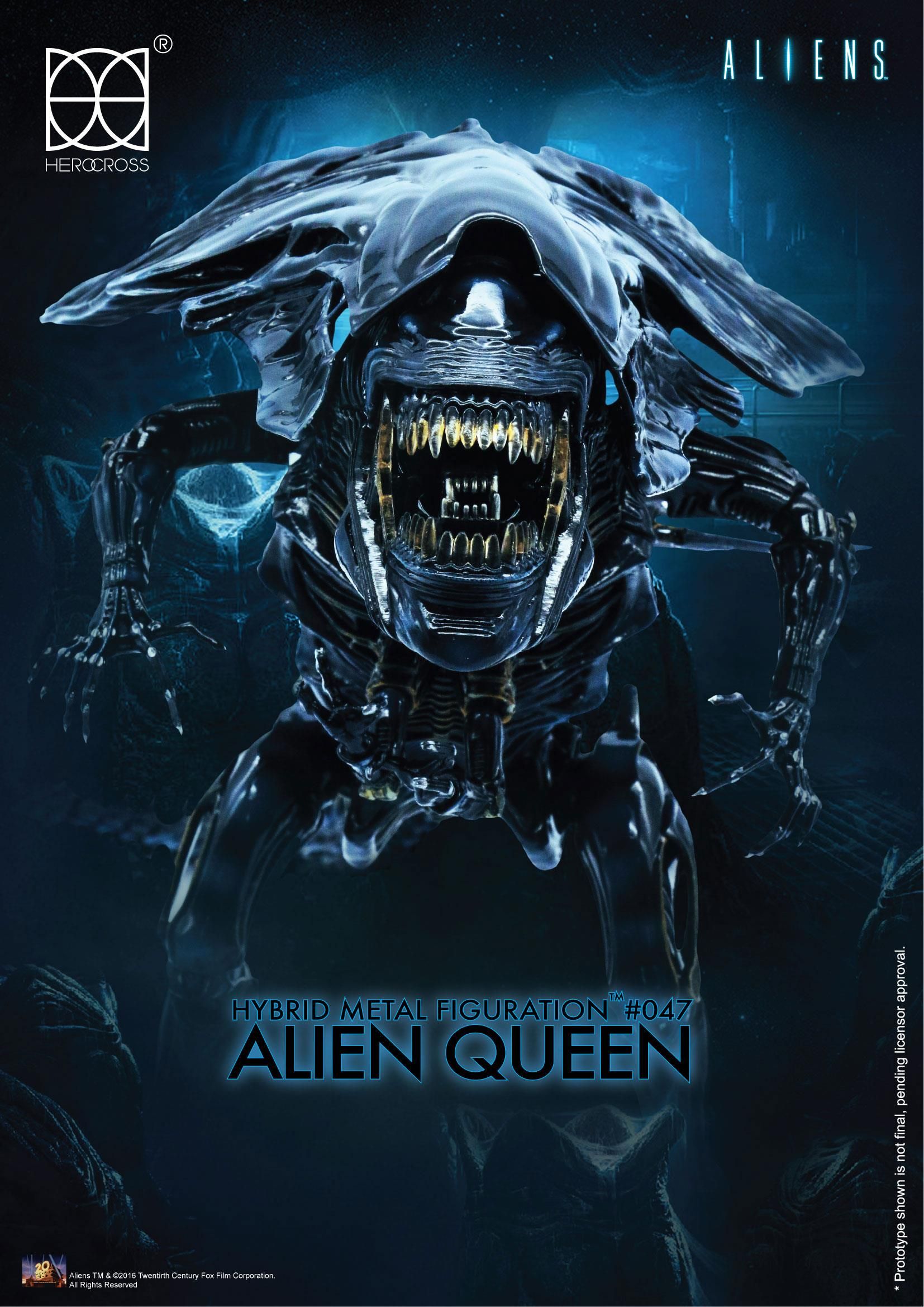 Aliens Hybrid Metal Action Figure Alien Queen 18 Cm - Ceny i