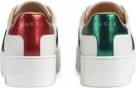 Gucci Kobiet Biały Tenisówki 37 It - Ceny i opinie - Ceneo.pl