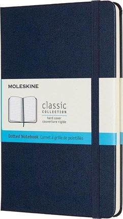 Notes Classic 11,5x18 tw. kropki sapphire blue