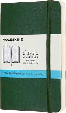 Notes 13x21 linie myrtle green MOLESKINE