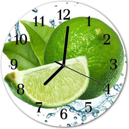 Tulup Zegar Ścienny Okrągły Limonka (Plzso30Nn45822049)