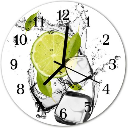 Tulup Zegar Ścienny Okrągły Limonka (Plzso30Nn131855039)