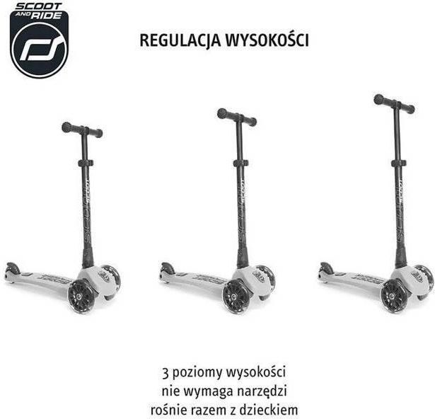 Scootandride Highwaykick 3 Led Rose - zdjęcie 7 Scootandride Highwaykick 3 Led Rose