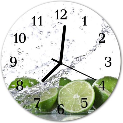 Tulup Zegar Ścienny Okrągły Limonka (Plzso30Nn188433332)