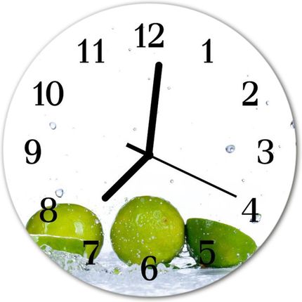 Tulup Zegar Ścienny Okrągły Limonka (Plzso30Nn129352331)