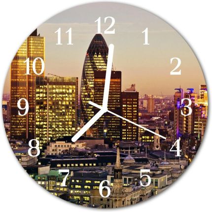 Tulup Zegar Ścienny Okrągły Londyn (Plzso30Nn35939386)