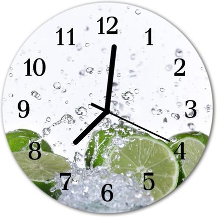 Tulup Zegar Ścienny Okrągły Limonka (Plzso30Nn187293584)