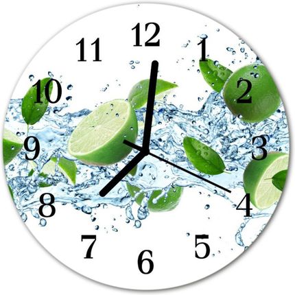 Tulup Zegar Ścienny Okrągły Limonka (Plzso30Nn148294967)