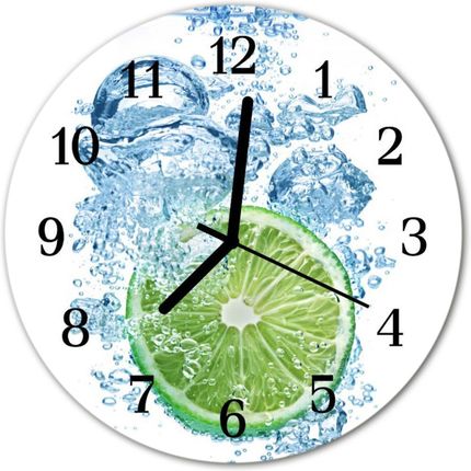 Tulup Zegar Ścienny Okrągły Limonka (Plzso30Nn24158578)