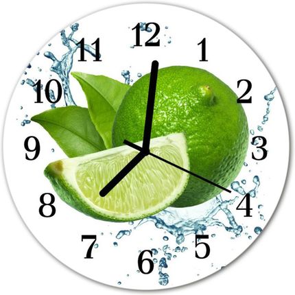 Tulup Zegar Ścienny Okrągły Limonka (Plzso30Nn112449767)