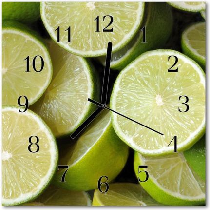 Tulup Zegar Ścienny Kwadrat Limonka (Plzsk30X30Nn46320599)