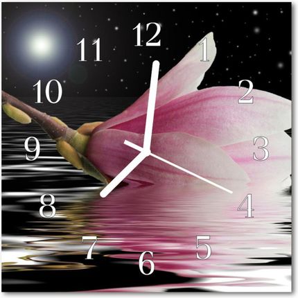 Tulup Zegar Ścienny Kwadrat Kwiat Magnolii (Plzsk30X30Nn24609275)