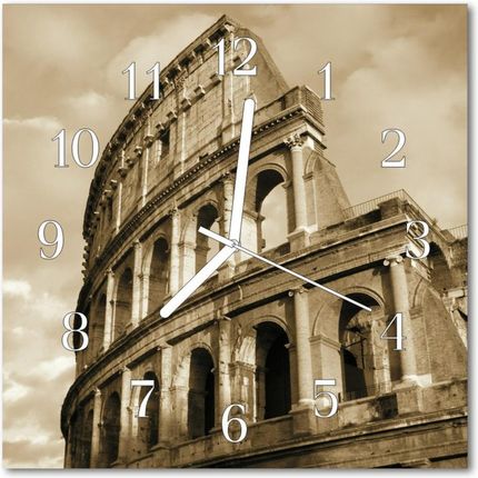 Tulup Zegar Ścienny Kwadrat Colosseum (Plzsk30X30Nn34871815)
