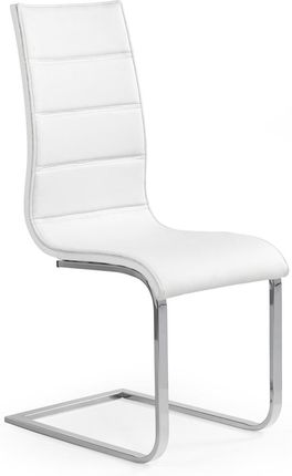 Halmar Krzesło Biały Ekoskóra