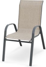 nowy Halmar Mosler Krzesło Ogrodowe Popielate