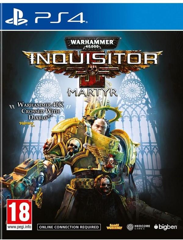 Warhammer 40000 inquisitor martyr ps4 играть вдвоем как