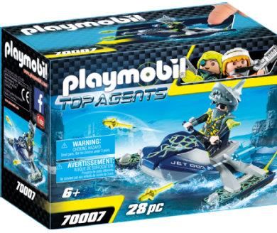 Playmobil 70007 Top Agents Team S.H.A.R.K Rocket Rafter
