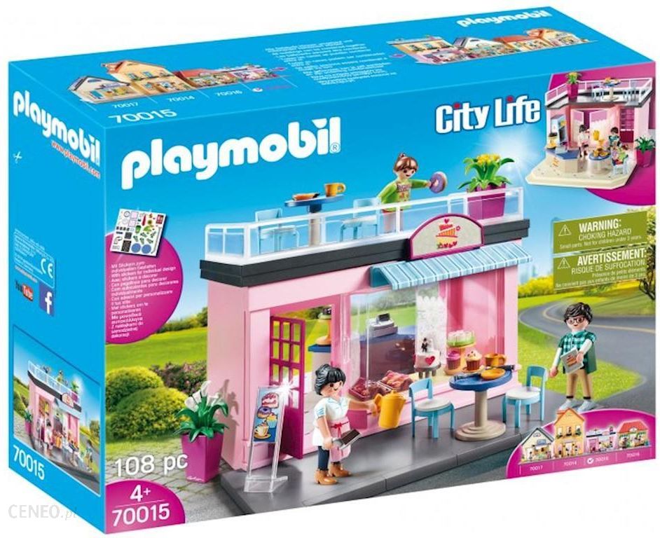 Playmobil City Life Moja Ulubiona Kawiarnia 70015 Ceny I Opinie Ceneo Pl