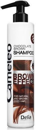DELIA Cameleo Brown Effect szampon do włosów Czekoladowy Brąz 250ml