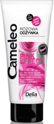 Delia Cameleo Pink Effect Odżywka Do Włosów Różowa 200 ml