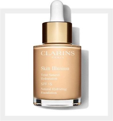 Clarins Skin Illusion Natural Hydrating Foundation Spf 15 101 Linen Podkład 30 ml