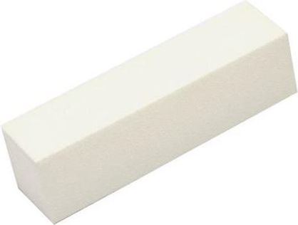 Peggy Sage Pack Of 10 White Sanding Nail Blocks komplet bloków polerskich do paznokci biały 10szt