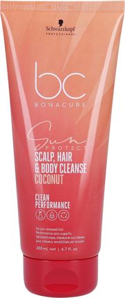 Schwarzkopf Professional BC Bonacure Sun Protect szampon ochronny włosów i ciała 200ml