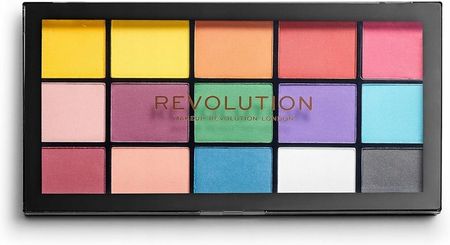 Makeup Revolution Re Loaded paleta cieni do powiek Marvellous Mattes 1,1g