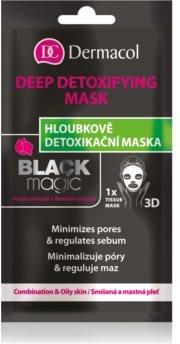 Dermacol Black Magic Detoksująca maska płócienna 1szt