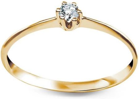Złoty pierścionek PXC5469 - Cyrkonia
