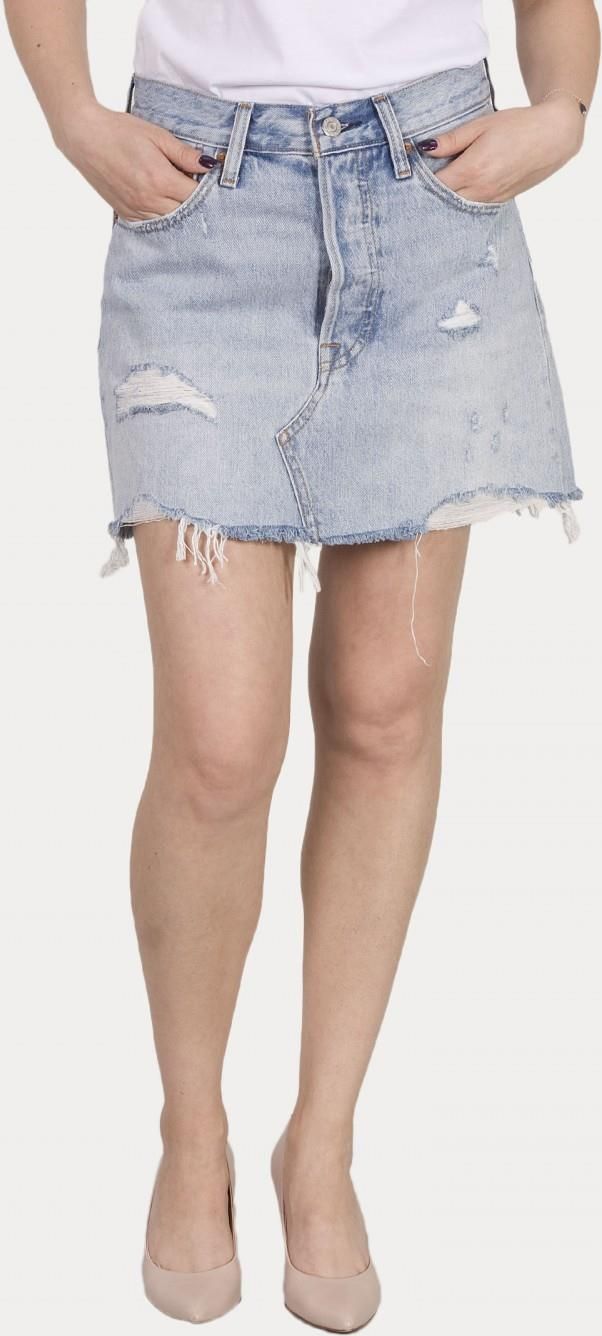 Levi's deconstructed skirt whats the damage best sale