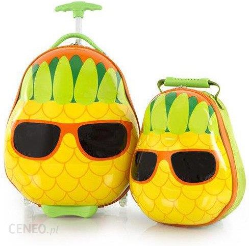 Walizka i plecak dla dzieci Heys Pineapple - pineapple