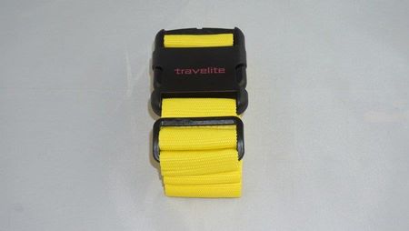 Pas zabezpieczający bagaż TRAVELITE 208 - żółty