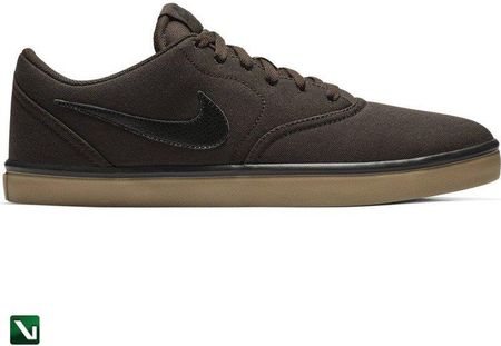 nike sb check solarsoft canvas brown