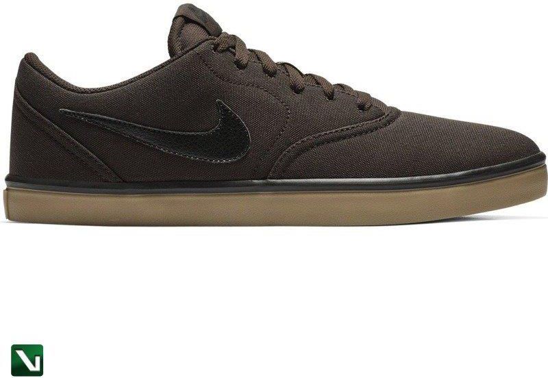 Buty nike sb check solarsoft canvas Velvet Brown/black-gum Yellow - br?zowy  - Ceny i opinie - Ceneo.pl