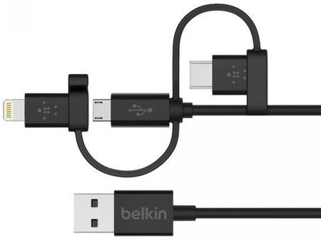 Belkin Kabel Universal microUSB USB-C Lightning (F8J050BT04BLK)