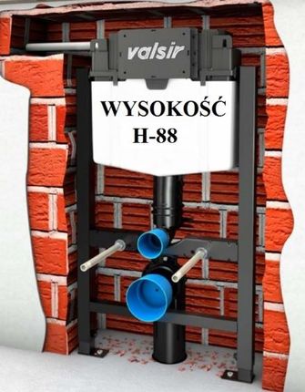 Valsir Winner-S Stelaż Wc H-88 Do Lekkej Zabudowy (vs0853212)