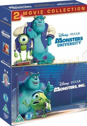 Monsters Inc / Monsters University (Potwory i Spółka / Uniwersytet Potworny) [2DVD]