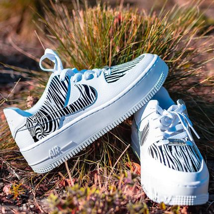 Af1 zebra fashion