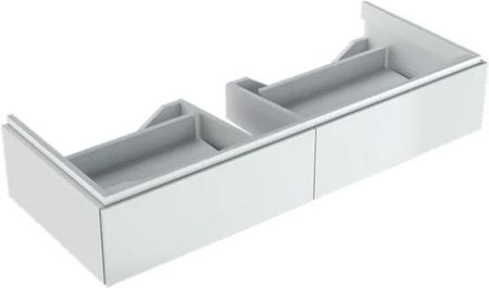 Geberit Dolna szafka pod umywalkę Xeno² o szerokości od 120cm z dwoma szufladami (500517011)