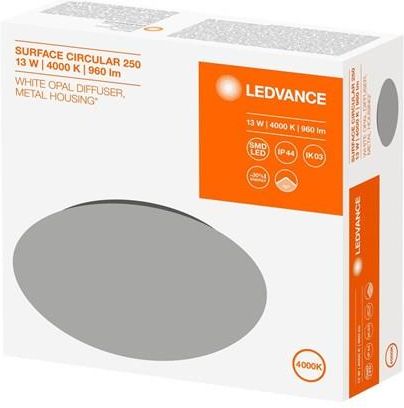 Ledvance Led Surface Circular 250 13W4000K Ip44 (4058075110144)