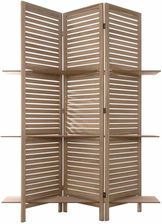 Zdjęcie Atmosphera Parawan Brązowy Składany White Screen 3 Shelves - Góra Kalwaria