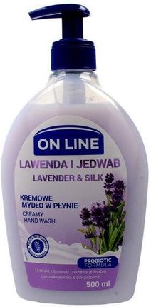 on line Kremowe Mydło W Płynie Lawenda I Jedwab Lavender&Silk Creamy Hand Wash 500ml