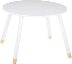 Zdjęcie Atmosphera For Kids Biały Stolik Dziecięcy Okrągły 43Cm 60Cm - Brwinów