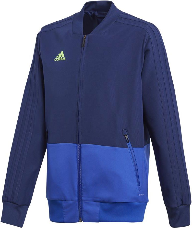 Bluza męska adidas Condivo 18 Presentation Jacket niebiesko