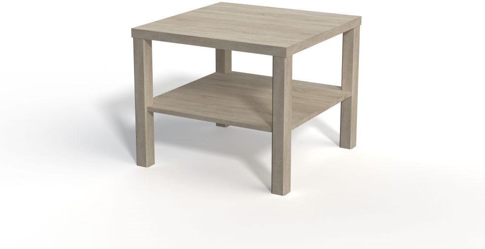 Topeshop Ława Stolik Kawowy Beta Salon 60X60 Kolor Sonoma Tanie stoliki kawowe ławy dąb sonoma DORA 100x60