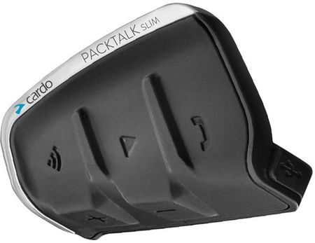 Cardo Scala Rider Packtalk Slim Słuchawka Intercom Bluetooth Dla Motocyklisty 