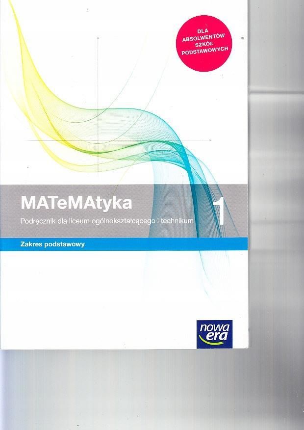 Matematyka 1 Podręcznik Zakres Podstawowy Liceum Technikum Pdf