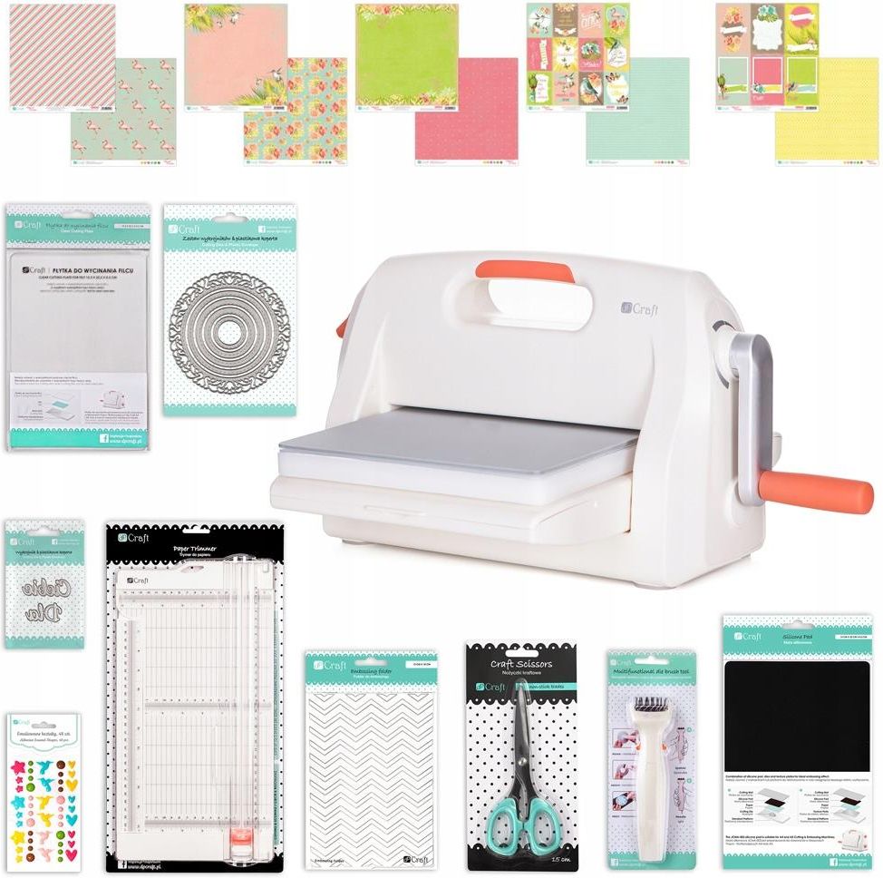 Zestaw Startowy Maszyna Tnąco Wytłaczająca A4 Ceny i opinie Ceneo.pl